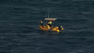 Major Search for Missing Snorkeler Off Ledge Point North of Perth