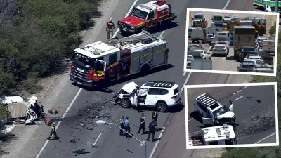 Man Dies in Multi-Vehicle Crash on Perth's Reid Highway, Road Closed for Hours