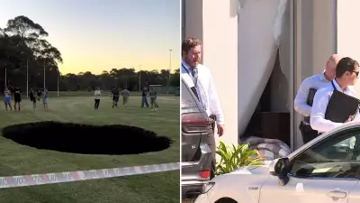 Melbourne Home Invasion & Sinkhole: Armed Trio Hunted, Tunnel Project Disrupted