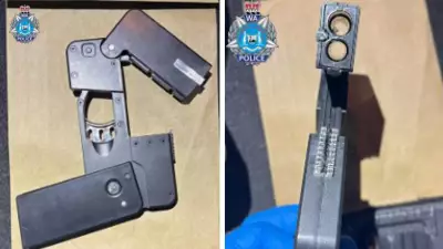 Perth man arrested over 'smartphone' gun disguised as working firearm
