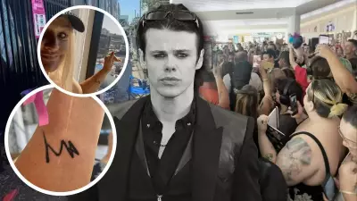 Perth Mum Gets Yungblud's Autograph Tattooed After Airport Encounter