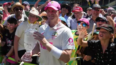 Steve Smith targets Olympic gold at 2028 LA Games after Ashes triumph