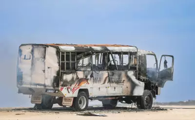 Tour Bus Bursts into Flames During Lancelin 4WD Adventure, All Passengers Safe