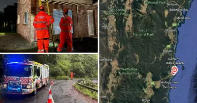 Woman killed, man missing after Illawarra's wild weekend weather