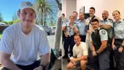 Bondi Attack Officer Scott Dyson Visits Colleagues After Month in Hospital