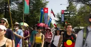 Canberra's Australia Day Marked by Dual Protests at Parliament House