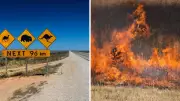 Eyre Highway Closed for 24+ Hours After Bushfire Jumps Road