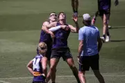 Mason Cox's Fremantle Dockers rap: From competitive beast to good bloke