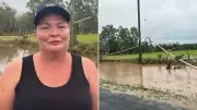 Queensland family's farm dream shattered by floods, facing $100k+ clean-up