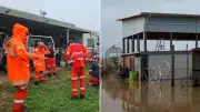 Queensland Flood Crisis: Crocodile Rescue, Towns Isolated, Cyclone Threat Looms
