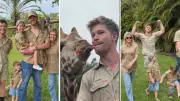 Robert Irwin Reunites with DWTS Partner Witney Carson at Australia Zoo
