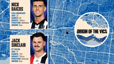 AFL Origin: Mapping the Victorian Roots of Players from Metro to Regions