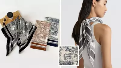 Amazon Haul's $4.75 Scarf Mirrors $970 Dior Design in Stunning Fashion Find