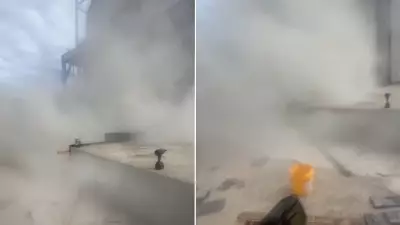 Exclusive Footage Shows Toxic Cement Dust Scare at Port Adelaide Construction Site