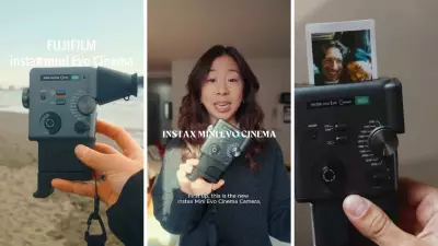 Fujifilm's Instax Mini Evo Cinema: A Nostalgic Camera That Prints Photos Instantly