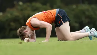 GWS Giants Star Tom Green Faces Suspected ACL Injury Scare After Intra-Club Match