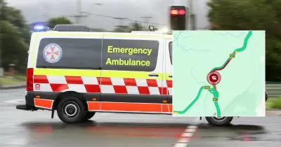 M1 Princes Motorway Lane Closed After Single-Vehicle Rollover Near Picton Road