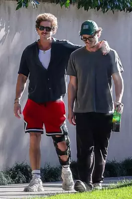 Pedro Pascal Spotted in PDA-Filled Stroll with Rafael Olarra in Los Angeles