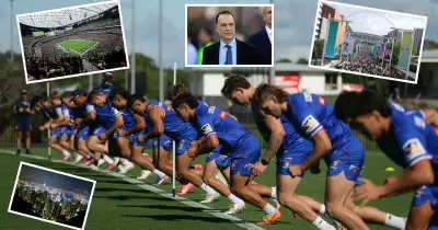 Peter V'landys aborda el concepto de la ronda global de Knights en Las Vegas