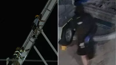 Teen Rescued from Crane in Social Media Stunt, Police Seek SES Equipment Thieves