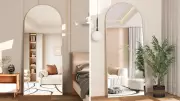Amazon Australia's Arched Floor Mirror: Luxury Home Decor Under $101