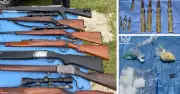Bikie Squad Seizes Nine Unauthorised Firearms and Major Drug Haul in NSW Raids
