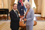 Israeli President Isaac Herzog Meets Governor-General Sam Mostyn in Canberra Ceremony