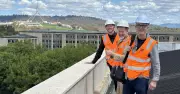 Kevin McCloud and Tim Ross Charm Canberra with Design Tour Insights