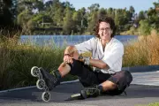 Norwegian Rollerblader Skates 5500km from Sydney to Perth in Epic Journey