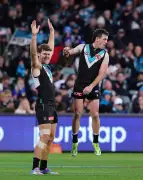 Port Adelaide Teammates Georgiades and Butters Face Off in AFL Origin Showdown