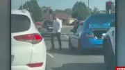 Sword-Wielding Drivers in Bizarre Melbourne Road Rage Confrontation