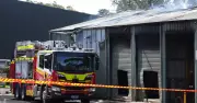 Two Firefighters Injured Battling Midnight Blaze in Helensburgh Industrial Area