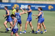 West Coast Eagles draftee Cooper Duff-Tytler impresses with five-goal intraclub performance