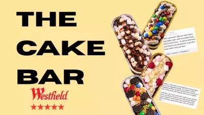 Australia's First Interactive Cake Bar Opens in Brisbane with Custom Desserts