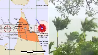 Category Five Cyclone Narelle Strikes Far North Queensland Coast