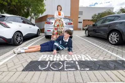 Churchlands Principal Auctions Car Park Spot, Raises $500 for Music Tour