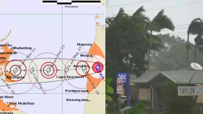 Cyclone Narelle Intensifies, Barrels Towards Northern Territory After Queensland Landfall