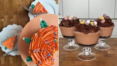Elliot Styche's Easter Desserts: No-Bake Cheesecakes, Carrot Cake & Bunny Meringues