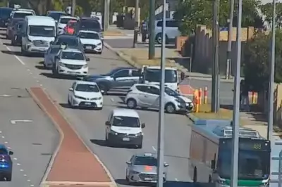 Major Perth Road Crash Causes Heavy Delays and Lane Closure in Tuart Hill