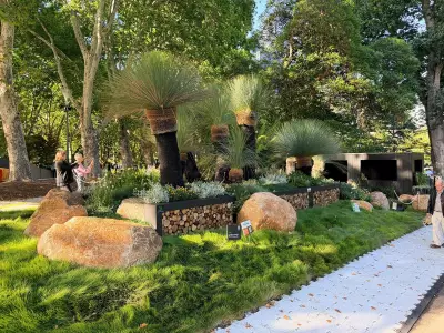 Melbourne's Charlie Albone Wins Top Prize at International Flower Show