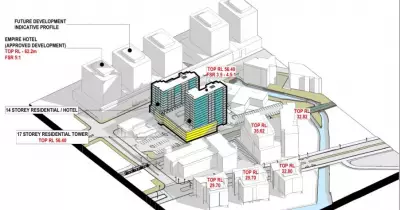Newcastle West Rezoning Proposal Seeks 17-Storey Towers at Ibis Site