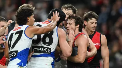 North Melbourne's Tristan Xerri Suspended for Blood-Wiping Incident
