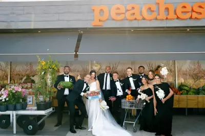 Perth Love Story: Market Meeting Leads to Lavish Wedding at St Patrick's Basilica