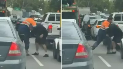 Road Rage Brawl Halts Traffic on Adelaide's South Road