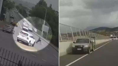 Tasmanian Police Officer Narrowly Escapes Being Hit by Allegedly Stolen Car