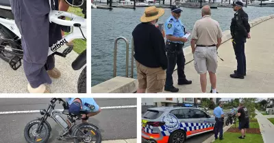 Wollongong E-Bike Crackdown: Police Launch Operation E-Voltage