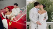 Charles Leclerc Marries Alexandra Saint Mleux in Secret Monaco Wedding