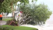 Cyclone Swells Destroy Cairns Lifeguard Hut at Holloways Beach