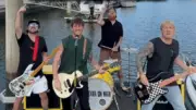 Gold Coast Band's Viral Moment: Drummer's Canal Plunge Racks Up Millions of Views