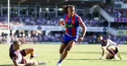Knights Star on Track to Break Irvine's Legendary Try-Scoring Record